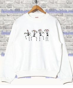 Dancing Skeletons Christmas Sweatshirt SS