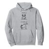 Inhale Exhale Pug Pullover Hoodie SS