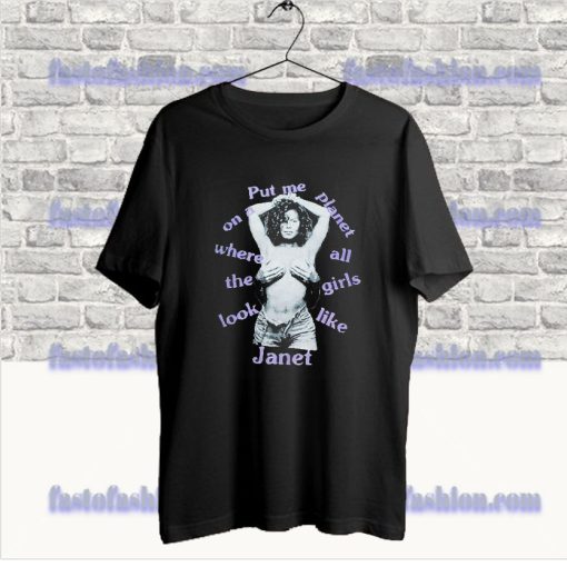 Quotes Janet Jackson T Shirt SS