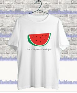 Ceci N'est Pas Une Pastegue-This Is Not A Watermelon T Shirt SS