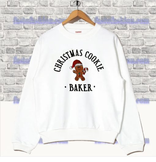 Christmas Cookie Baker Gingerbread Sweatshirt SS