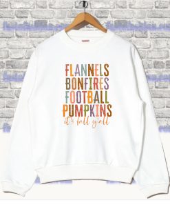 Flannels Hayrides Pumpkins Sweatshirt SS