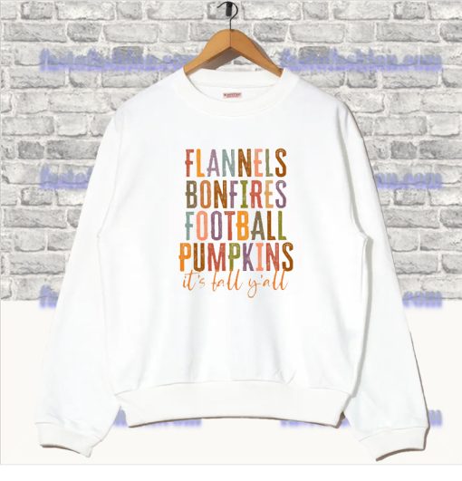 Flannels Hayrides Pumpkins Sweatshirt SS