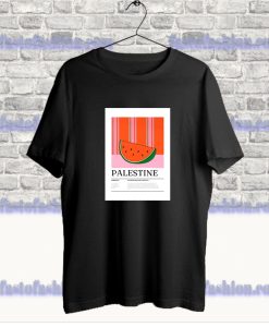 Free Palestine Watermelon Poster T Shirt SS