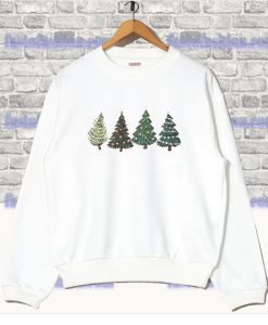 Green Tree Christmas Sweatshirt SS