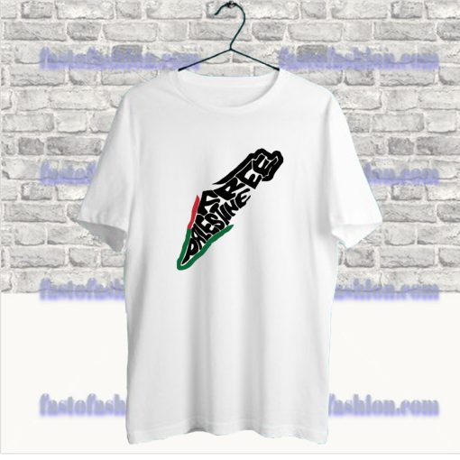 Palestine Flag - Free Palestine T Shirt SS