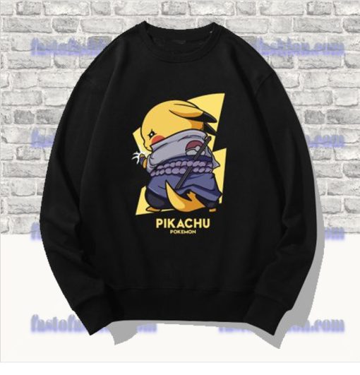 Pokemon Uchiha Sasuke Pikachu Sweatshirt SS