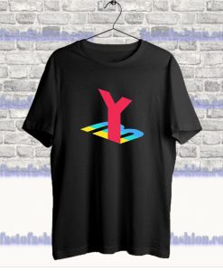 Yub Merch Playstation Logo Parody T Shirt SS