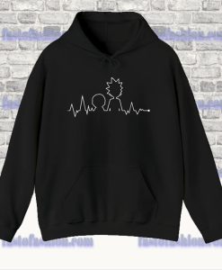 Heartbeat Rick and Morty Hoodie SF