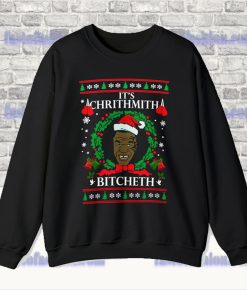 Merry Chrithmith Bitcheth Mike Tyson Ugly Christmas Sweatshirt SF