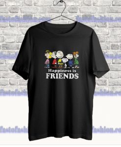 Peanuts Happiness Is Friends T Shirt SF