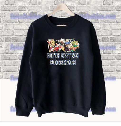 Vintage Mascot Sec Conference Sweatshirt SF