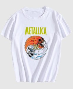 Metallica Fire and Ice T Shirt