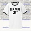 New York City John Lenon Ringer T Shirt SF