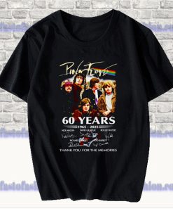 Pink Floyd band 60 years T Shirt SF