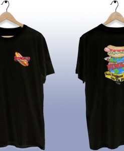 Pinks Hot Dogs T shirt (2 Side) SF