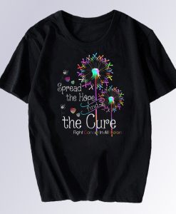 Spread The Hope Find The Cure T Shirt