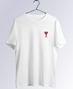 Ami Heart Logo Vintage T Shirt