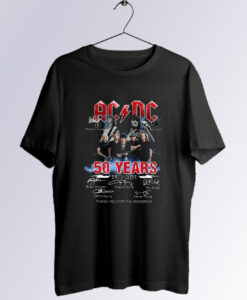ACDC Band 50th Anniversary T Shirt