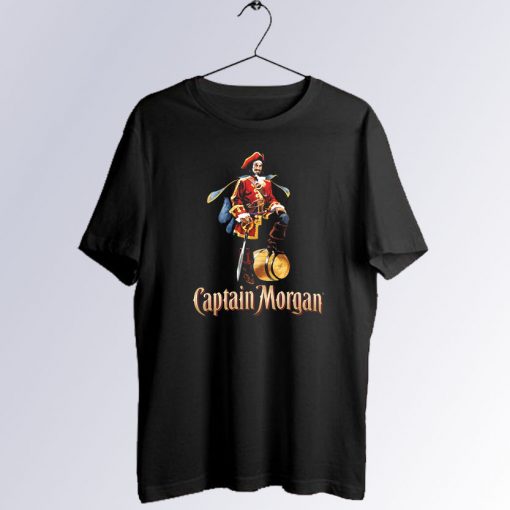 Captain Morgan Rum Black T Shirt