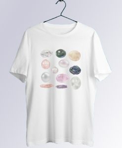 Coquette Aesthetic Pearls T Shirt