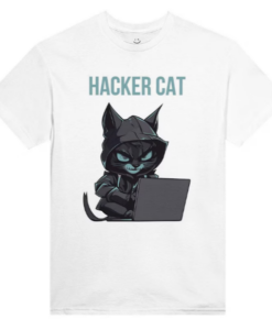 Hacker Cat T-shirt