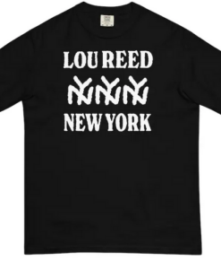 Lou Reed New York T shirt