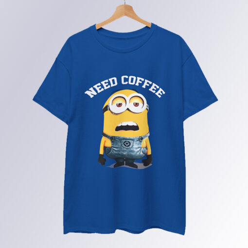 Despicable Me Minions Need Coffee T Shirt