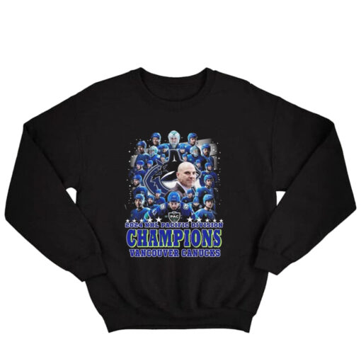 Metropolitan Division Champions Vancouver Canucks Sweatshirt