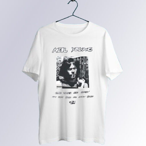 Neil Young Good times are coming T shirt