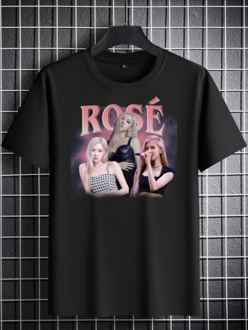 rose blackpink tshirt