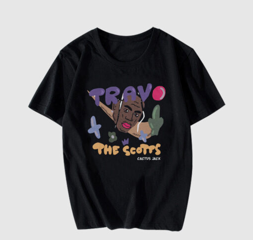 Bootleg Travis Scott Black T-Shirt