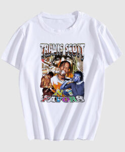 Travis Scott No Favors Graphic T Shirt