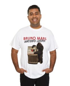 Bruno Mars Unorthodox Jukebox T-shirt UNISEX THD