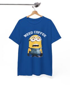 Despicable Me Minions Need Coffee T Shirt thd