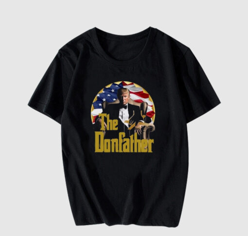 Trump 2024 The Donfather Funny Trump T Shirt